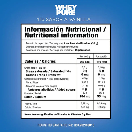 WHEY PURE 1 LB