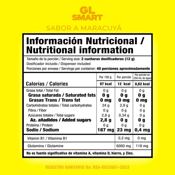 GL SMART CON ELECTROLITOS