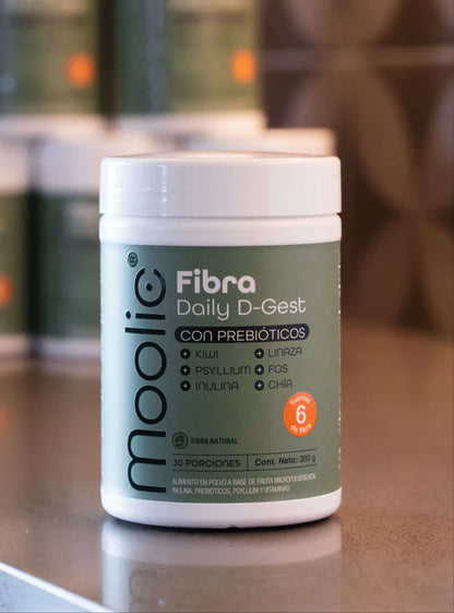 FIBRA EN POLVO NATURAL CON PREBIÓTICOS - DAILY D-GEST