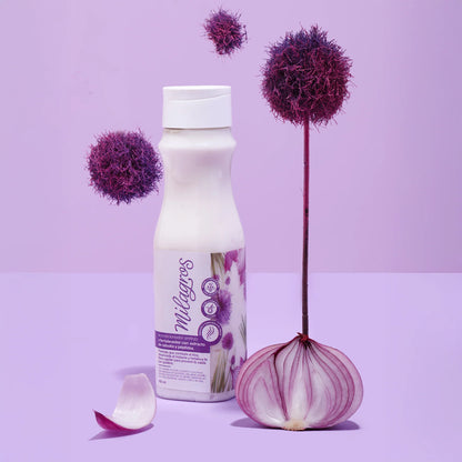 ACONDICIONADOR ANTIFRIZZ Y FORTALECEDOR CON EXTRACTO DE CEBOLLA Y PÉPTIDOS