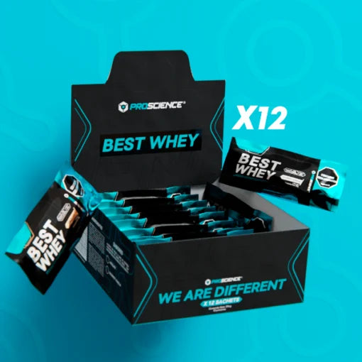 SACHET BEST WHEY CAJA 12 UNIDADES